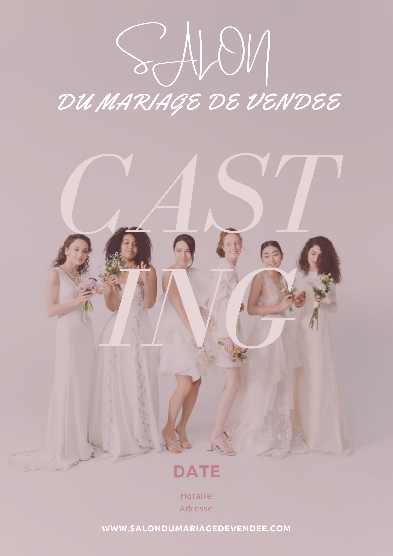 Salon du mariage, le casting Casting 2022